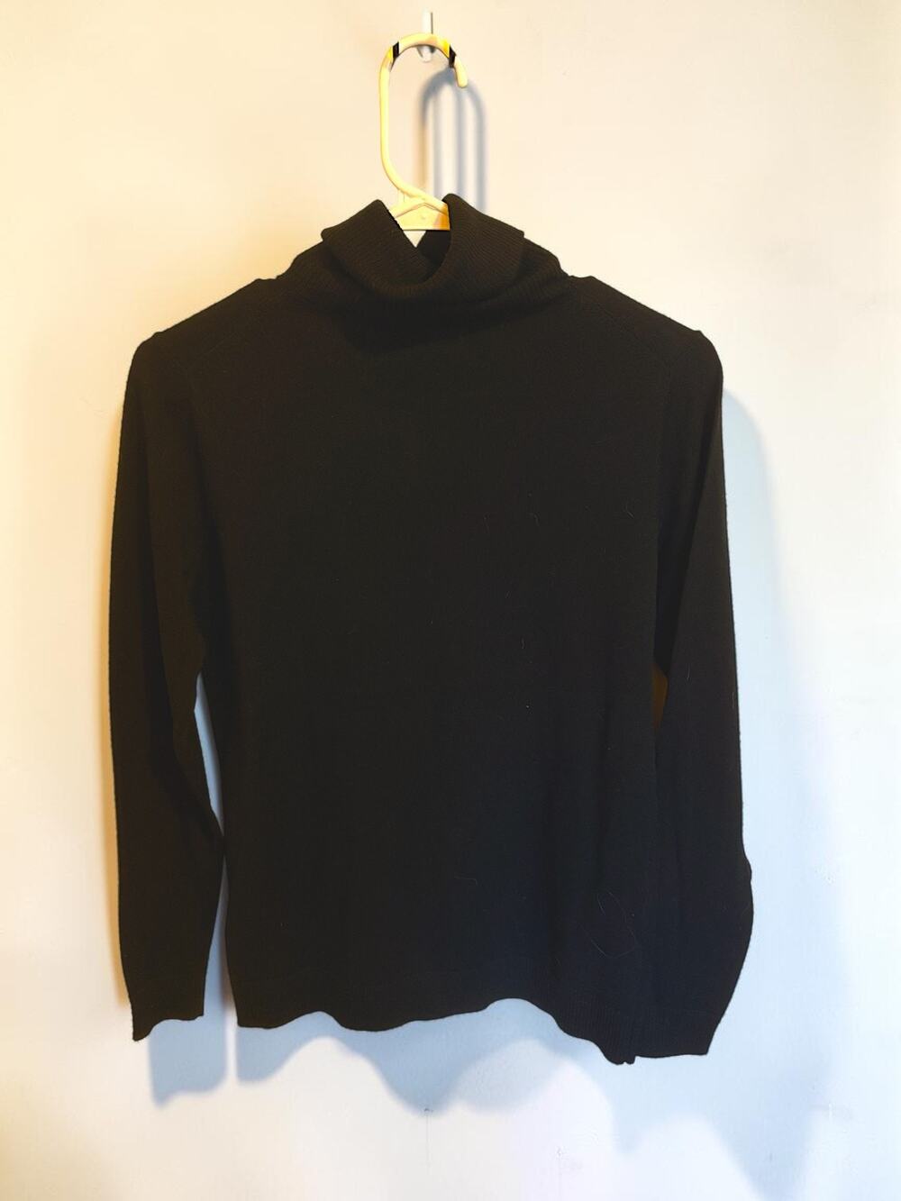 Pendleton NWT Womens Merino Wool Turtleneck Sweater Black Old Money Timeless S - Picture 2 of 5